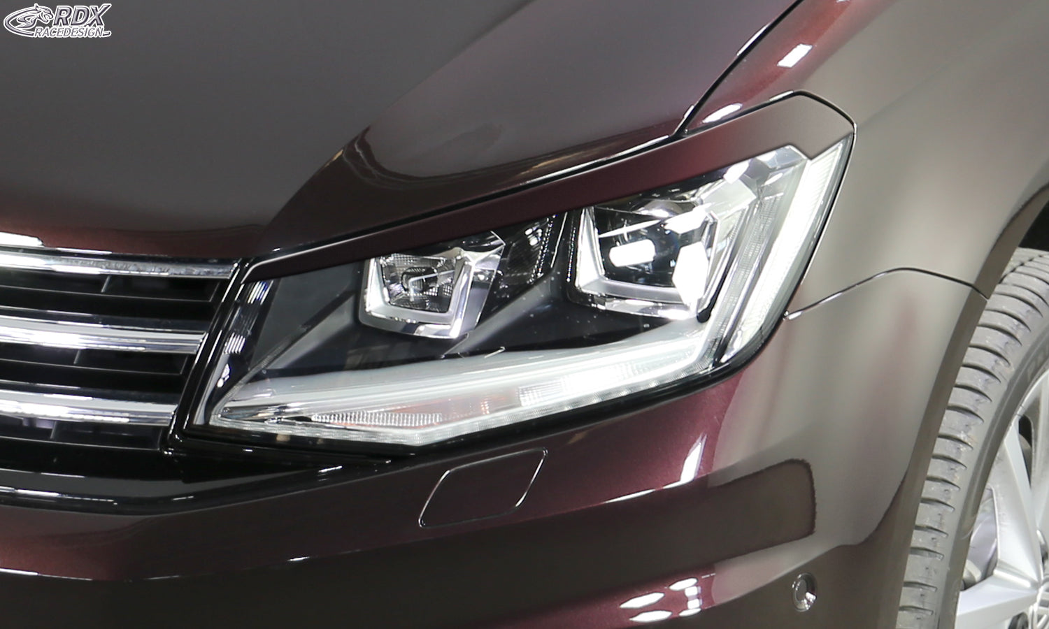 RDX Scheinwerferblenden für VW Caddy (2K / 2KN / 2015+) Böser Blick