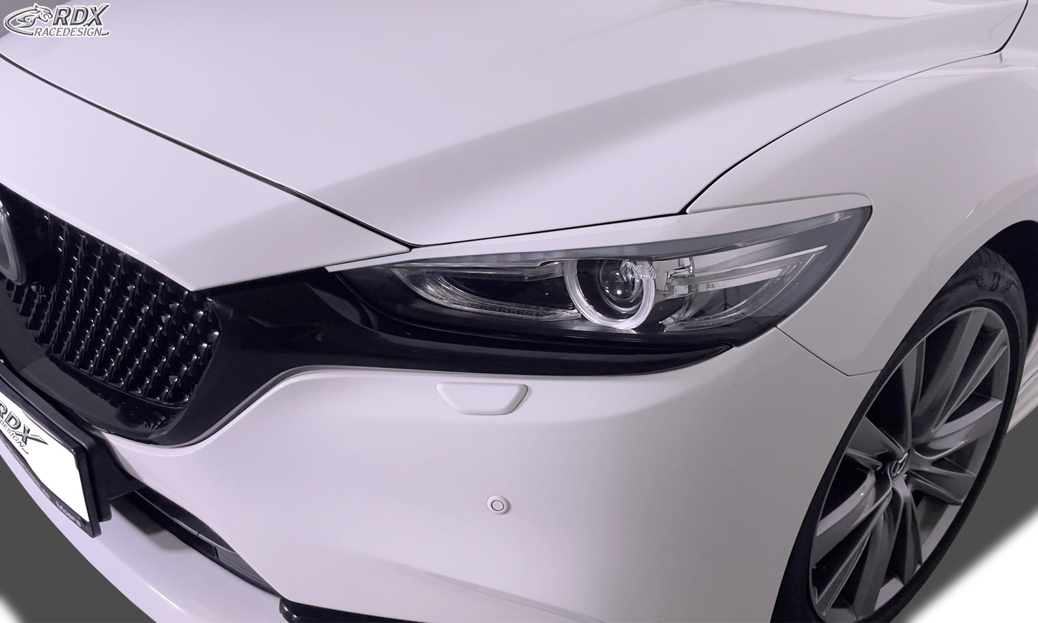 RDX Scheinwerferblenden für MAZDA 6 (GJ / GL / 2018-2024) Böser Blick