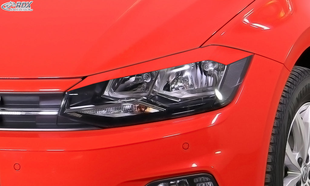 RDX Scheinwerferblenden für VW Polo (2G / AW / 2017+) Böser Blick