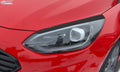 RDX Scheinwerferblenden für FORD Fiesta (MK8 / 2022-2024) LED-Matrix, schwarz glänzend Böser Blick