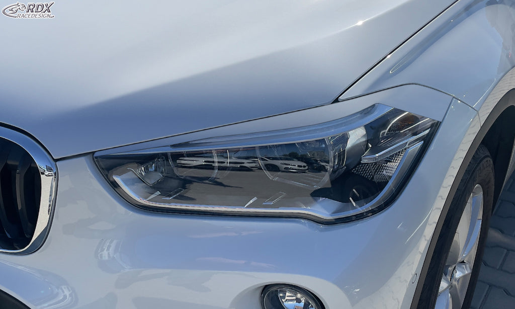 RDX Scheinwerferblenden für BMW X1 (F48 / 2015+) Böser Blick