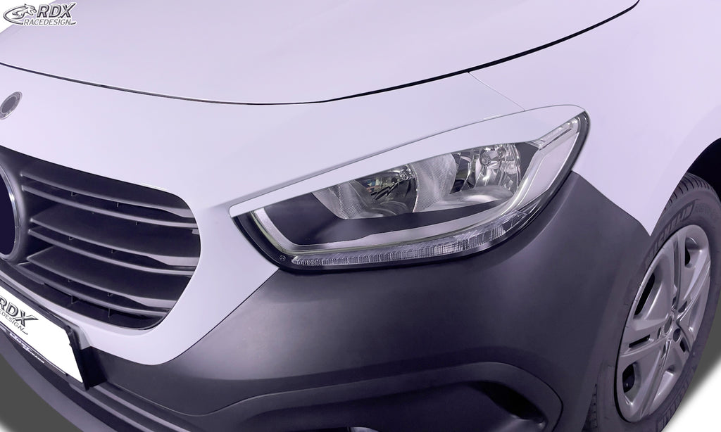 RDX Scheinwerferblenden für MERCEDES Citan, Citan Tourer, T-Klasse (W420) Böser Blick