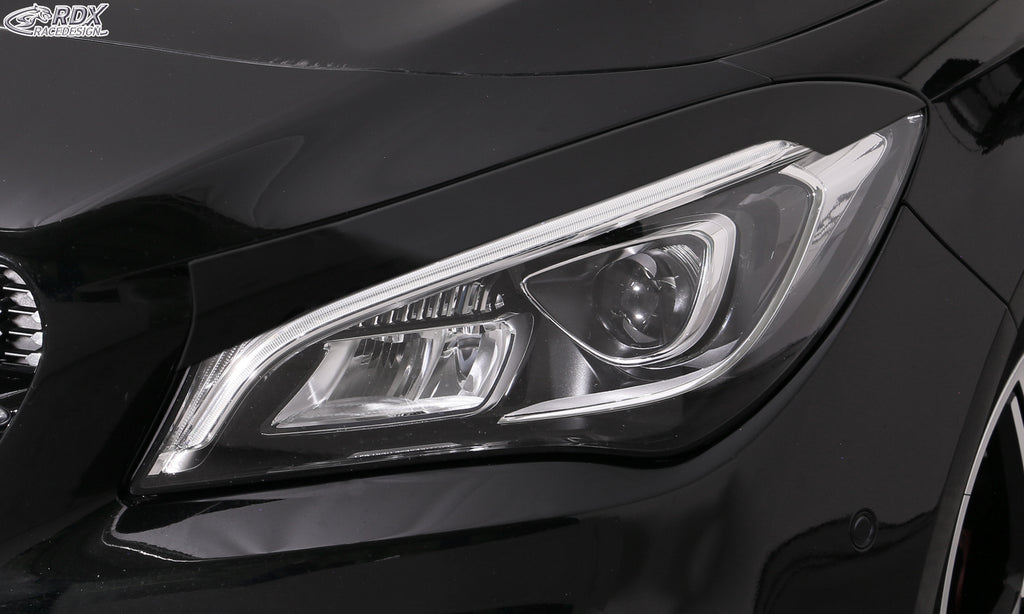 RDX Scheinwerferblenden für MERCEDES CLA (245 G / C117 / X117 / 2016-2019) Böser Blick