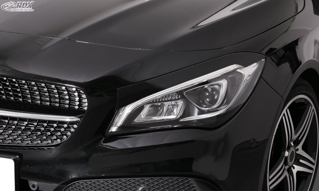 RDX Scheinwerferblenden für MERCEDES CLA (245 G / C117 / X117 / 2016-2019) Böser Blick