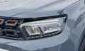 RDX Scheinwerferblenden für DACIA Duster II SR (Mod. 2018-2024) schwarz glänzend Böser Blick