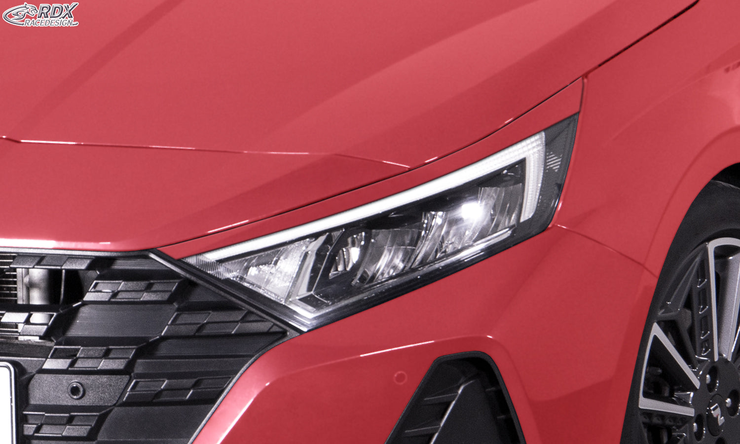 RDX Scheinwerferblenden für HYUNDAI i20 (BC3 / BI3 | 2020-heute) Böser Blick