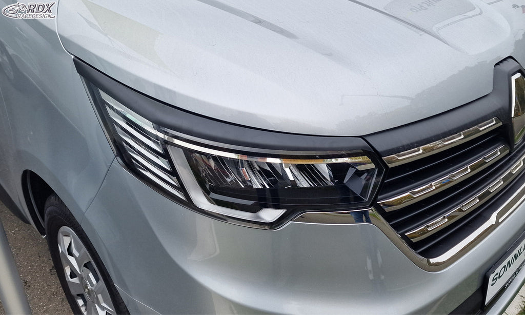 RDX Scheinwerferblenden für RENAULT Trafic & NISSAN Primastar / NV300 (2021+) Böser Blick
