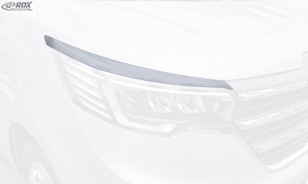 RDX Scheinwerferblenden für RENAULT Trafic & NISSAN Primastar / NV300 (2021+) Böser Blick