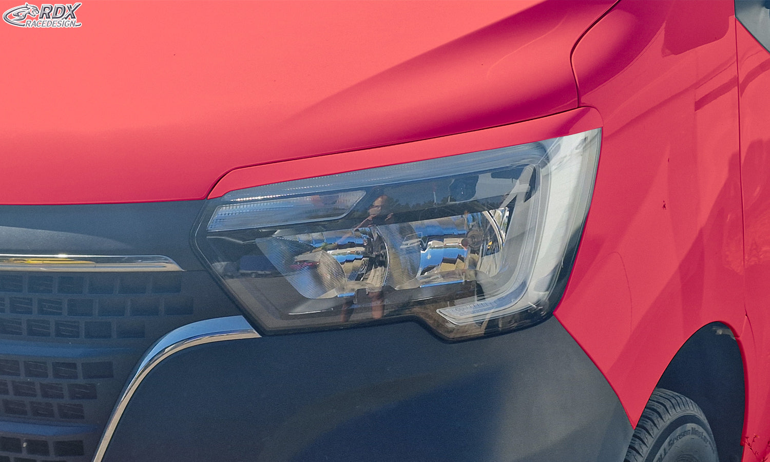 RDX Scheinwerferblenden für RENAULT Master (2019-2024) Böser Blick