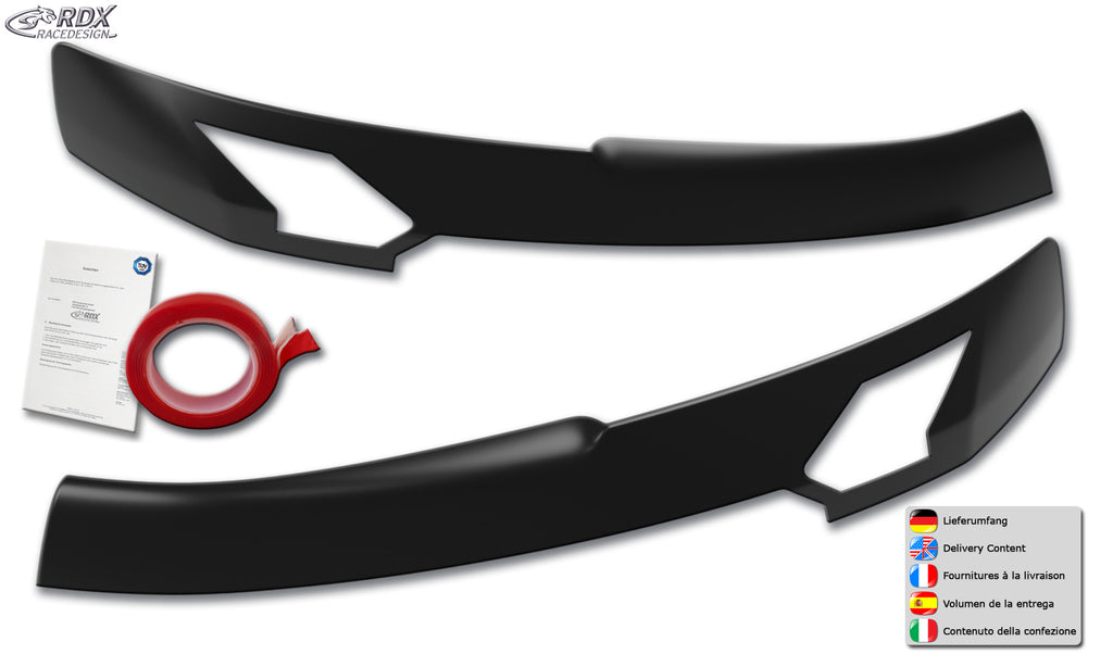 RDX Scheinwerferblenden für DACIA Duster III DJF (Mod. 2024-heute) & Bigster DJF (Mod. 2025-heute) Böser Blick