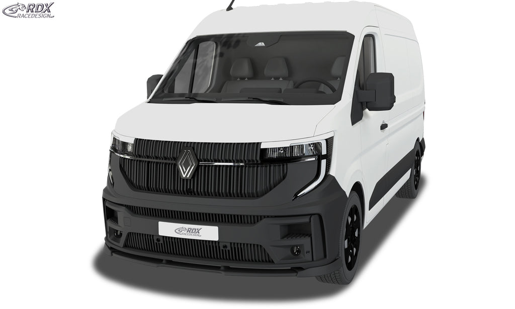 RDX Scheinwerferblenden für RENAULT Master & NISSAN Interstar (2024-heute) weiß glänzend Böser Blick