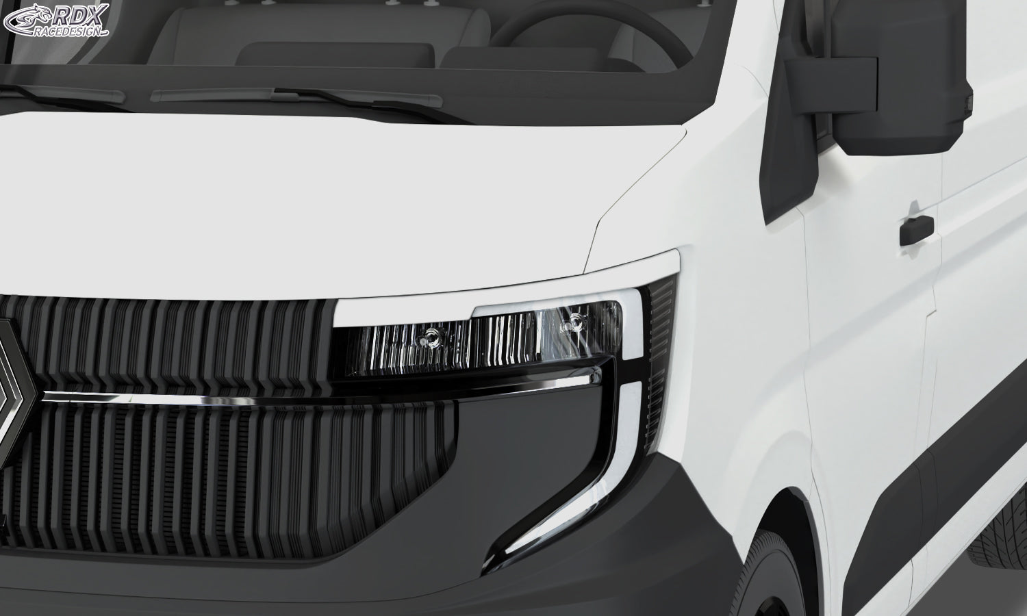 RDX Scheinwerferblenden für RENAULT Master & NISSAN Interstar (2024-heute) Böser Blick