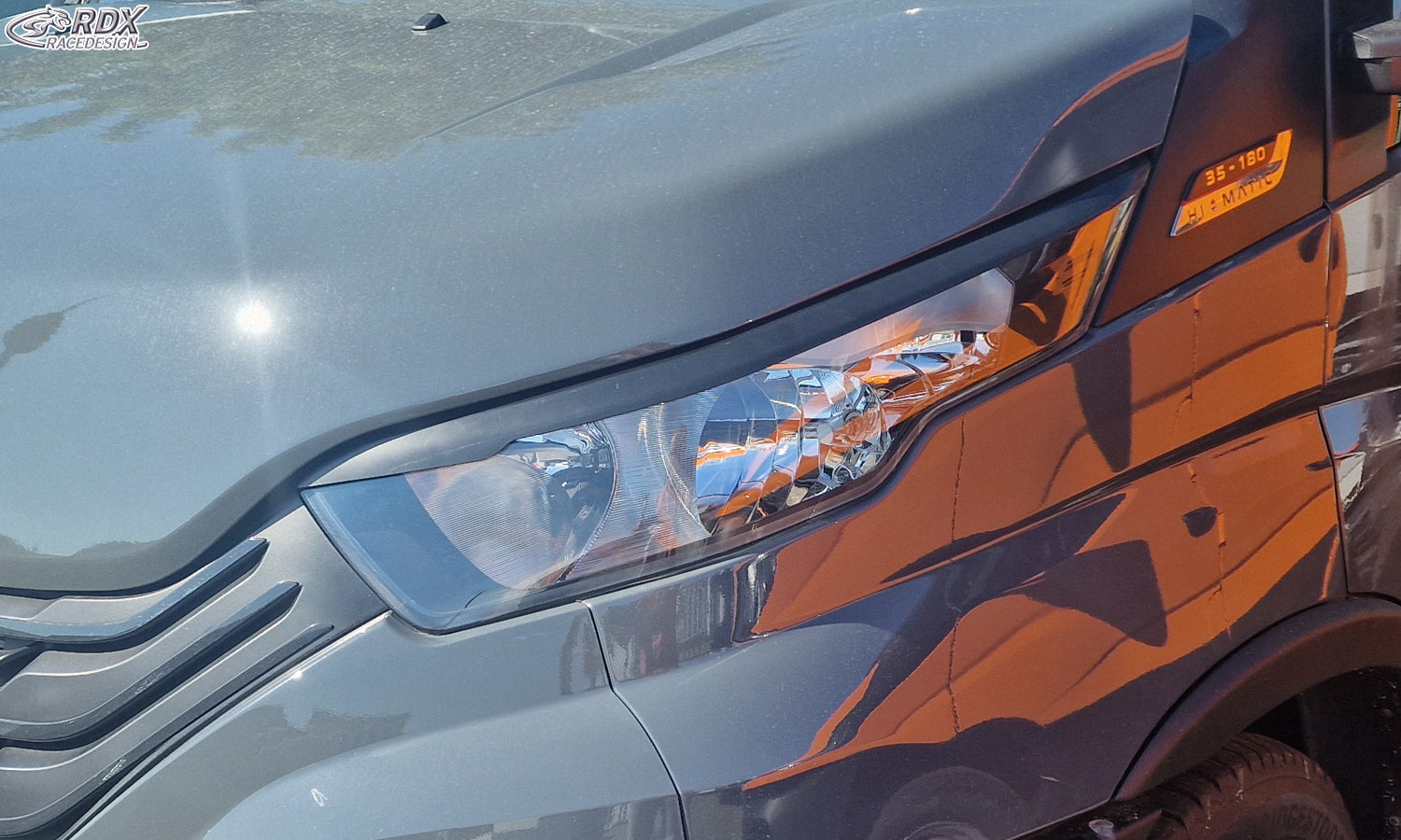 RDX Scheinwerferblenden für IVECO Daily (2014-heute) Böser Blick