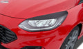 RDX Scheinwerferblenden für FORD Fiesta (MK8 / 2022-2024) schwarz glänzend Böser Blick