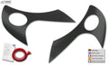 RDX Scheinwerferblenden für FIAT Ducato & CITROEN Jumper & PEUGEOT Boxer (2006-2014) & RAM ProMaster (2013+) Böser Blick