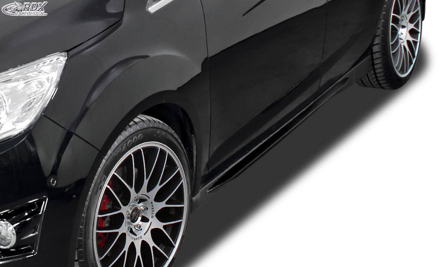 RDX Seitenschweller für FORD C-Max / Grand C-Max -2015 & 2015+ "Slim"