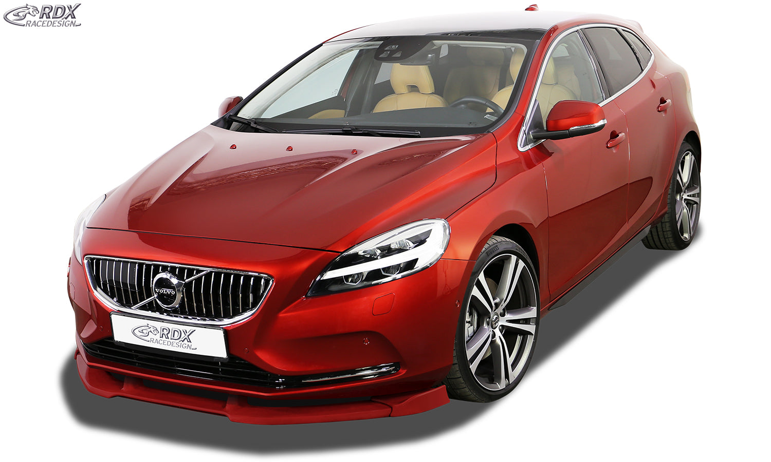 RDX Seitenschweller für VOLVO V40 2012+ "Slim"