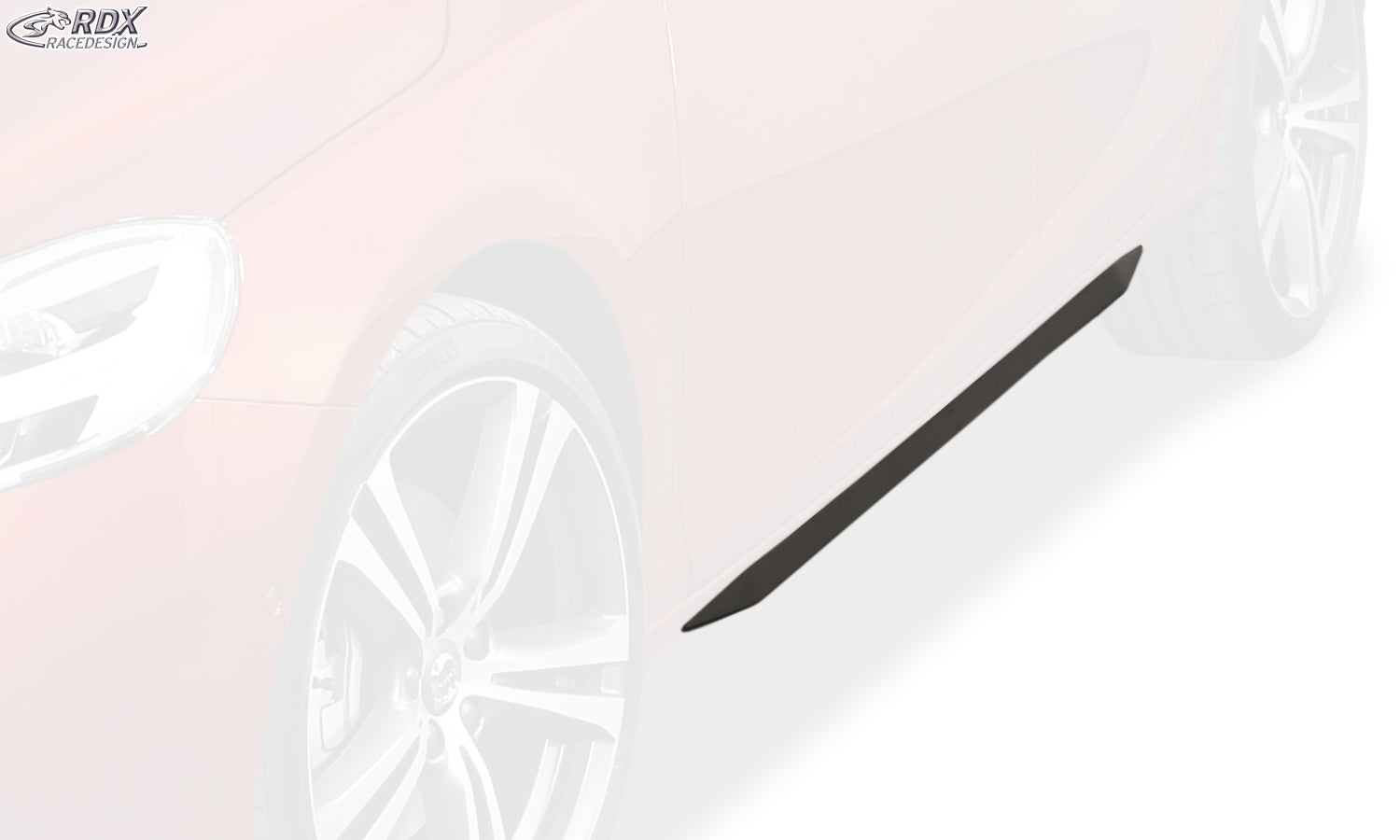 RDX Seitenschweller für VOLVO V40 2012+ "Slim"