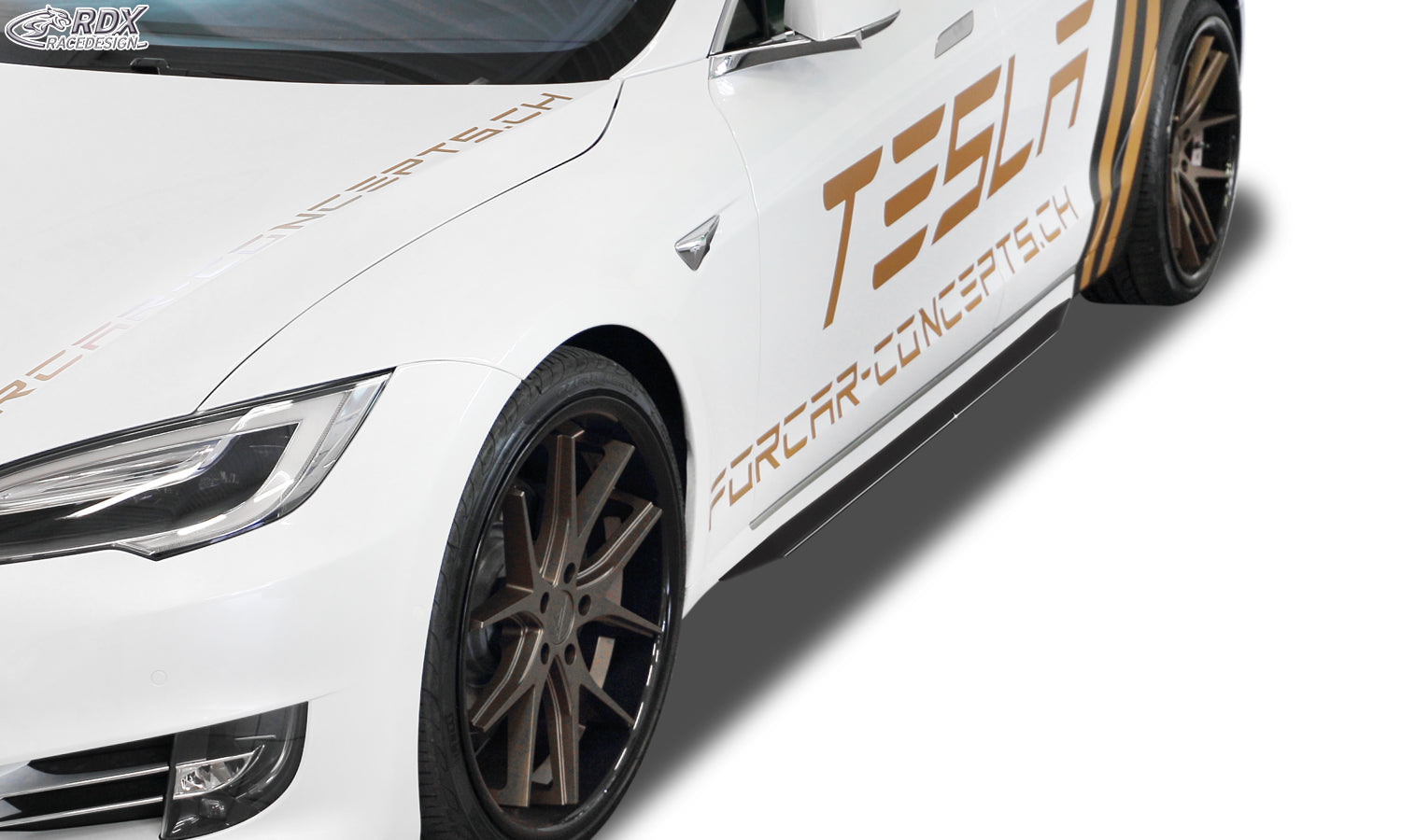 RDX Seitenschweller für TESLA Model S "Slim"
