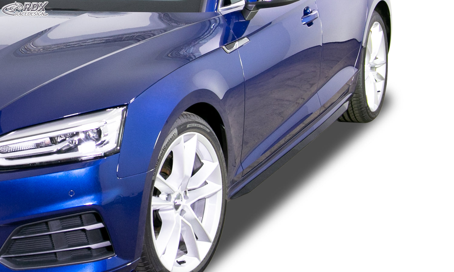 RDX Seitenschweller für AUDI A5 (F5) (Coupe + Cabrio + Sportback) "Slim"