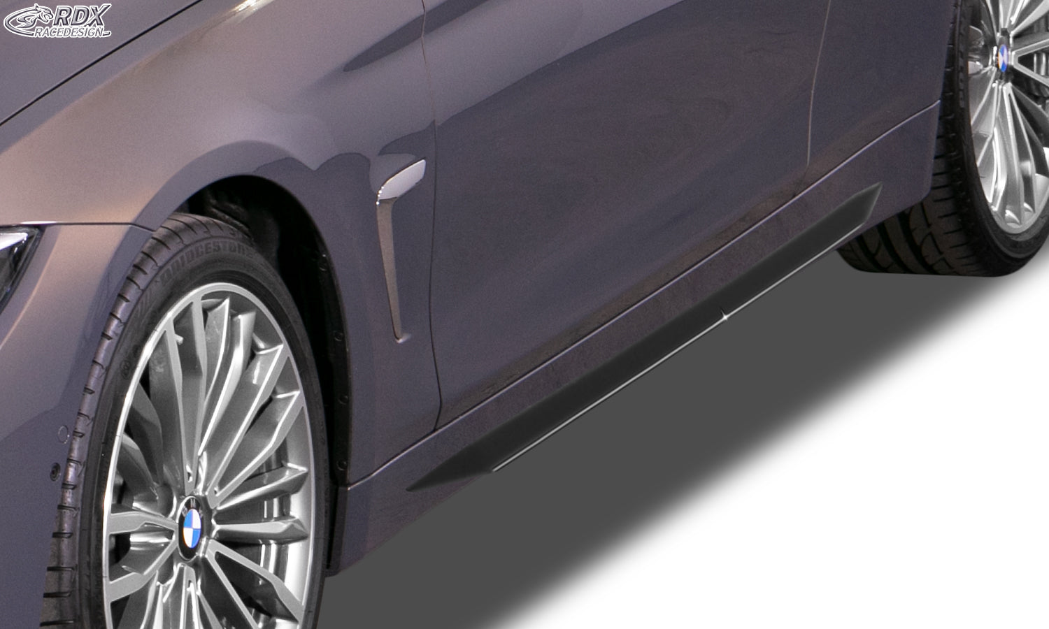 RDX Seitenschweller für BMW 4er F32 / F33 / F36 (-2017 & 2017+) "Slim"