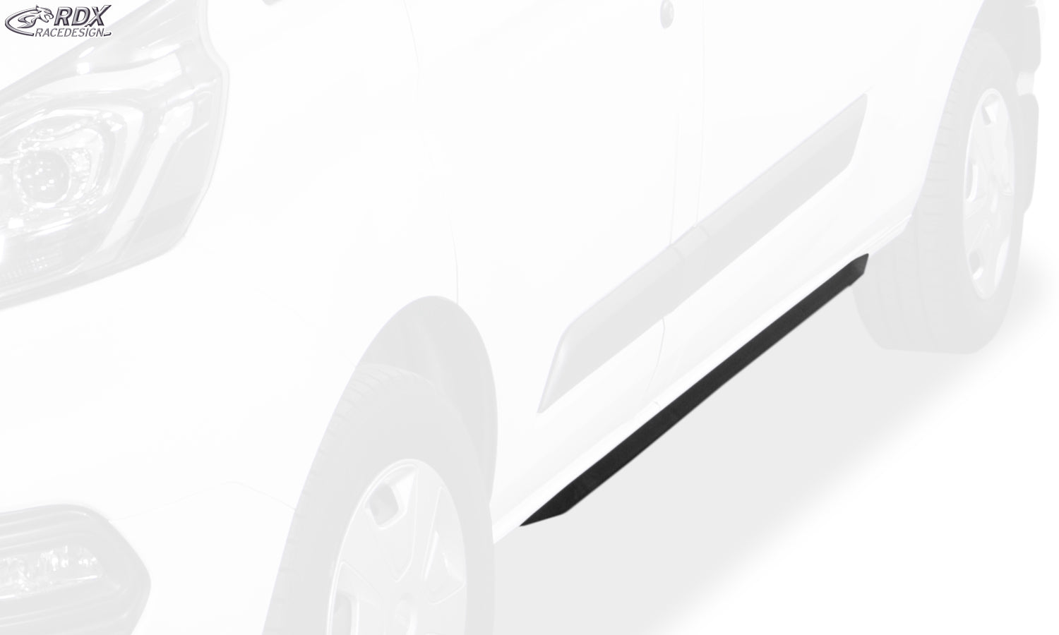 RDX Seitenschweller für FORD Transit / Tourneo Custom MK7 2014-2018 & 2018+ "Slim"