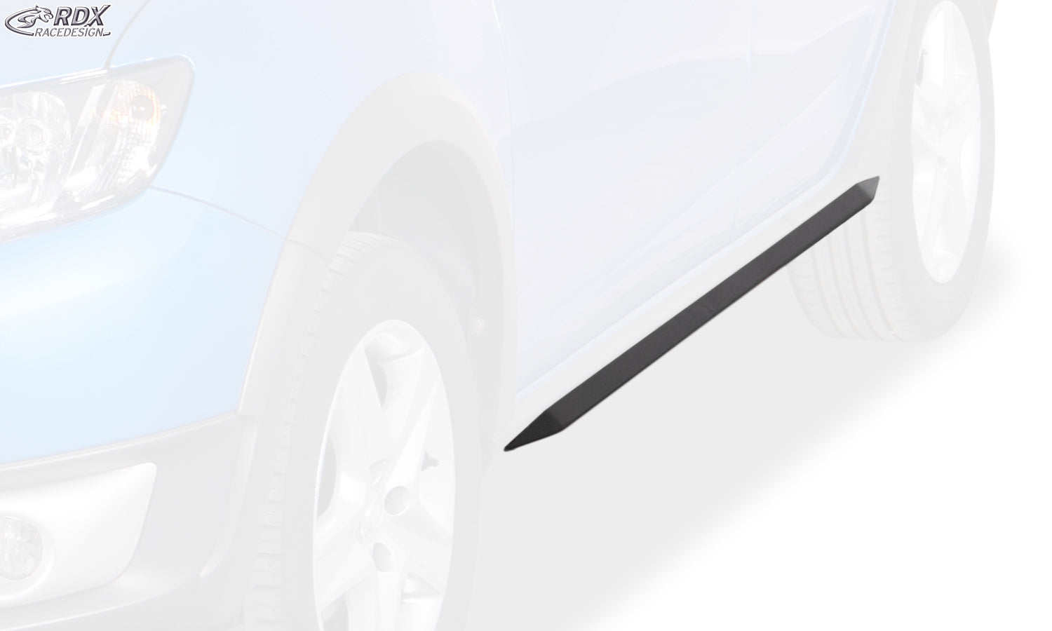 RDX Seitenschweller für DACIA Sandero 2 (incl. Stepway) "Slim"