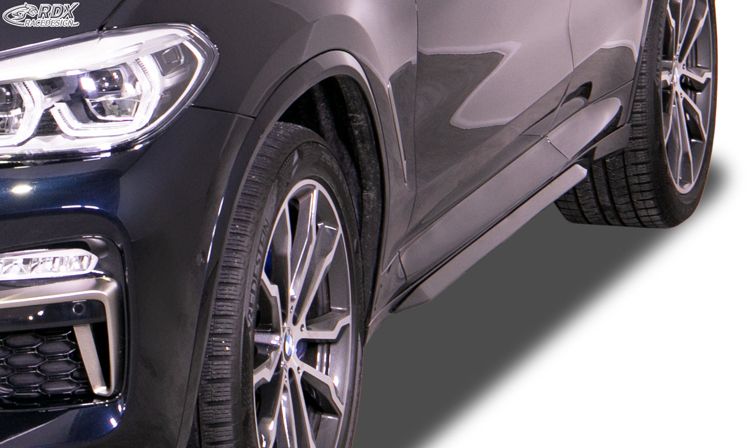 RDX Seitenschweller für BMW X3 (G01) & für BMW X4 (G02) "Slim"