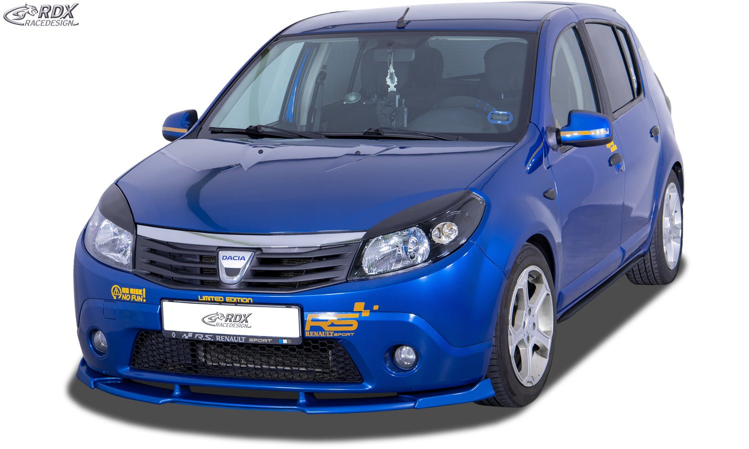 RDX Seitenschweller für DACIA Sandero 1 (SD/SDR) "Slim"