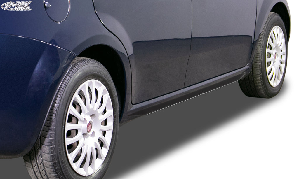 RDX Seitenschweller für FIAT Grande Punto, Punto Evo, Punto (199, 2005-2018) "Slim"
