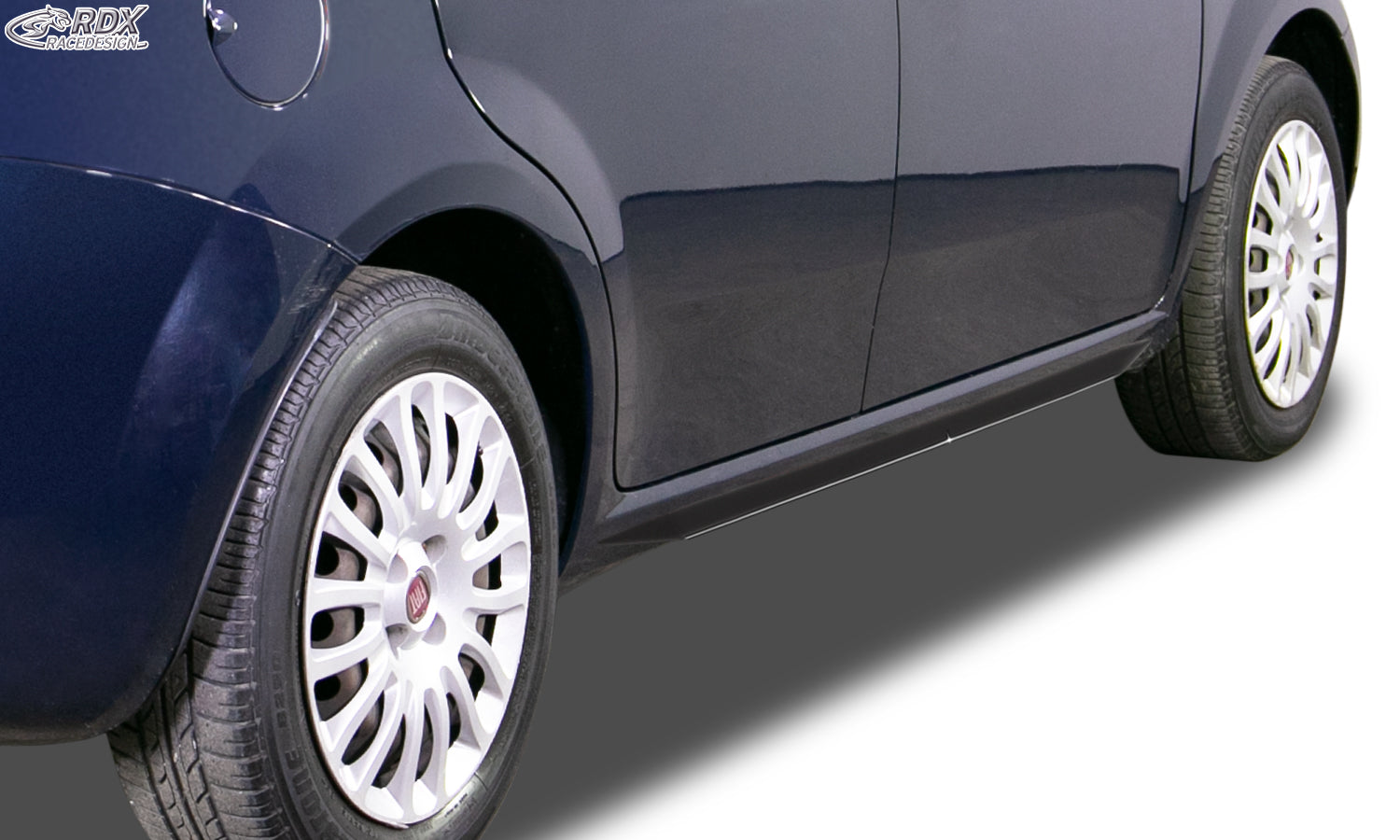 RDX Seitenschweller für FIAT Grande Punto, Punto Evo, Punto (199, 2005-2018) "Slim"