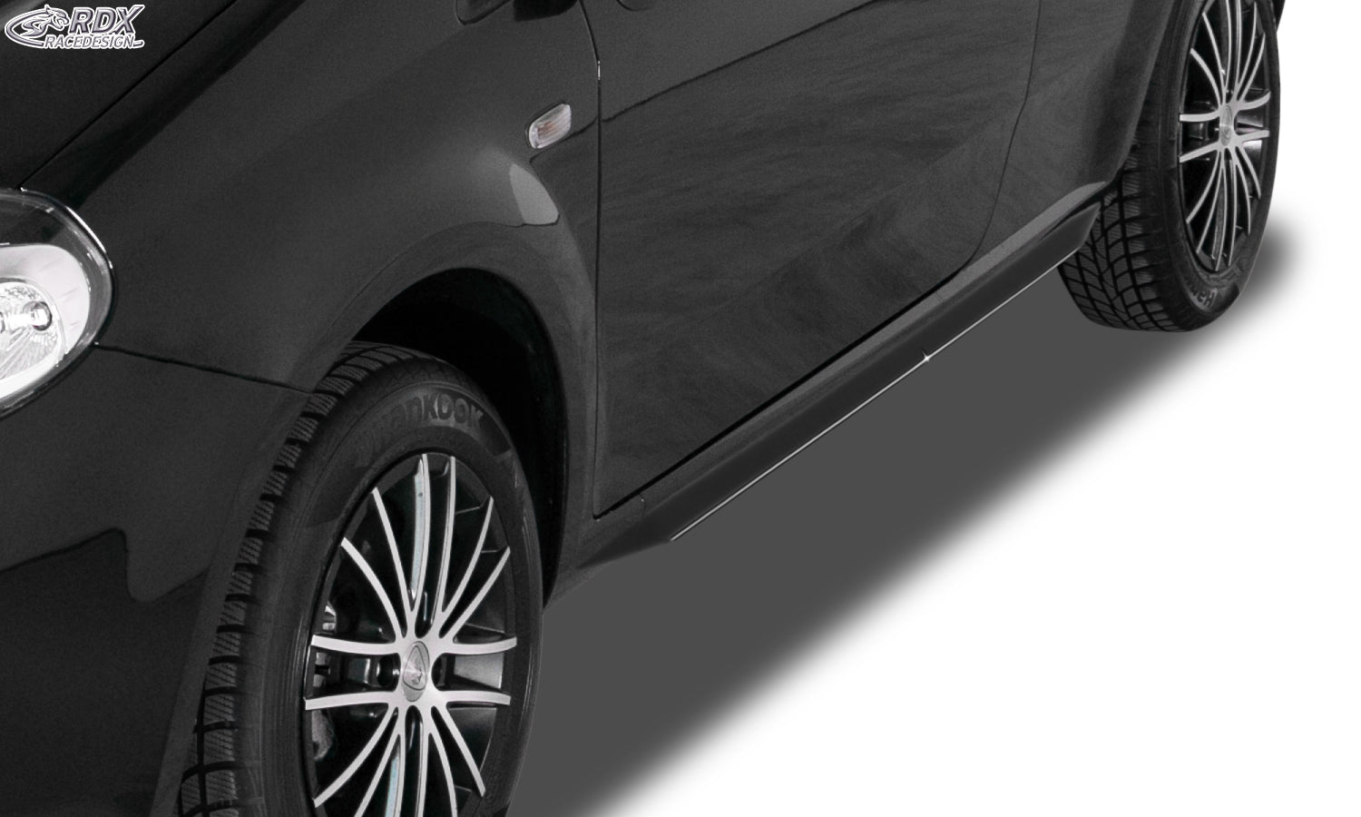 RDX Seitenschweller für FIAT Grande Punto, Punto Evo, Punto (199, 2005-2018) "Slim"