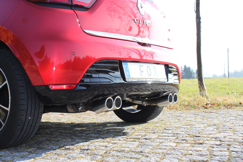 Fox passend fürRenault Clio IV Endschalldämpfer Ausgang rechts/links - 2x76 Typ 16 rechts/links