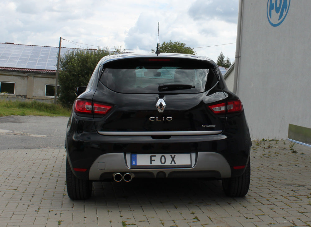 Fox passend fürRenault Clio IV GT Endschalldämpfer - 2x76 Typ 16