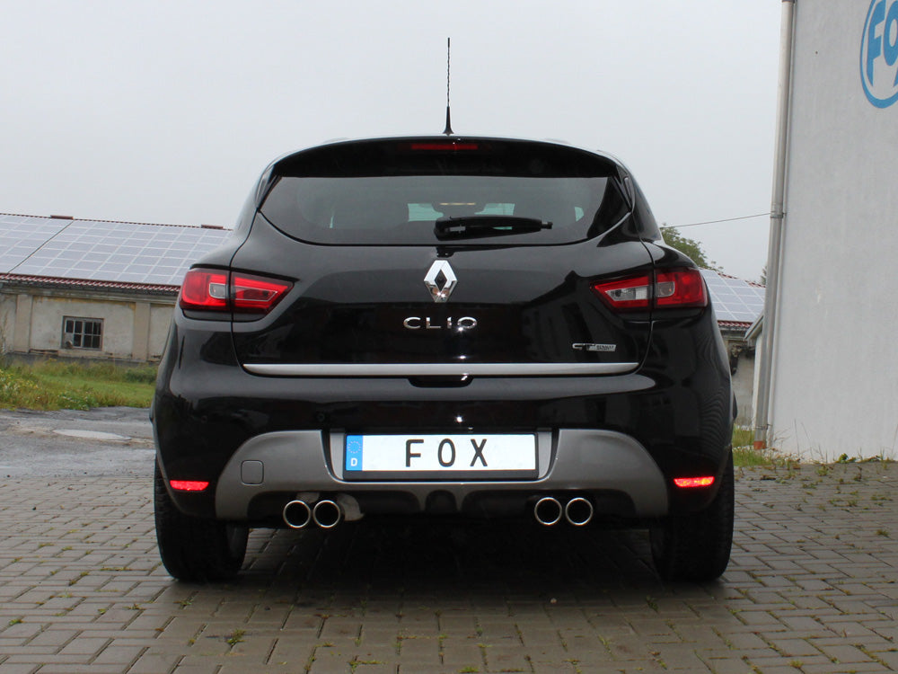 Fox passend fürRenault Clio IV GT Endschalldämpfer Ausgang rechts/links - 2x76 Typ 16 rechts/links