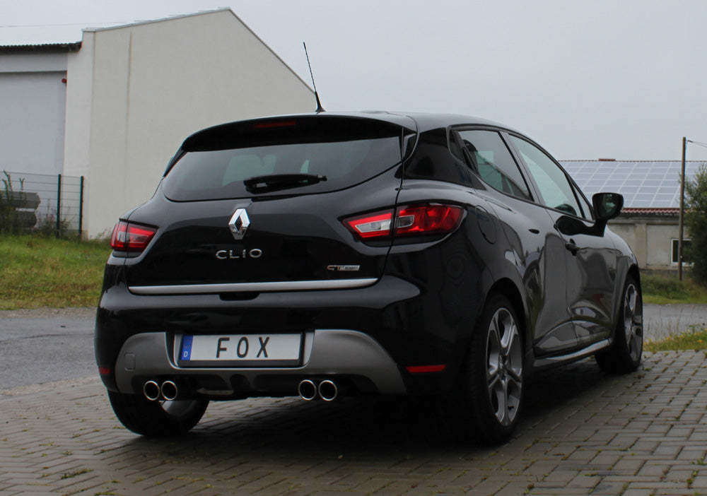 Fox passend fürRenault Clio IV GT Endschalldämpfer Ausgang rechts/links - 2x76 Typ 16 rechts/links
