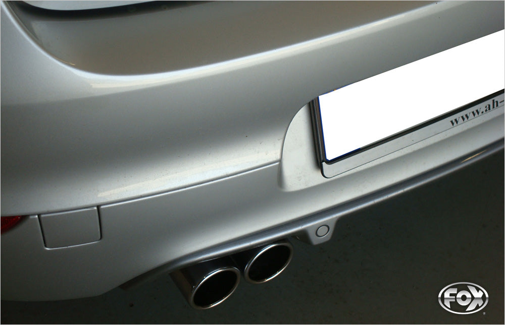 Fox passend fürRenault Megane III Schrägheck/ Coupe Endschalldämpfer - 2x80 Typ 12