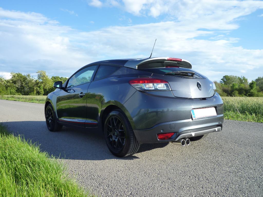 Fox passend fürRenault Megane III Schrägheck/ Coupe Endschalldämpfer - 2x80 Typ 12