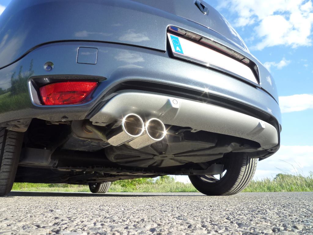 Fox passend fürRenault Megane III Schrägheck/ Coupe Endschalldämpfer - 2x80 Typ 12
