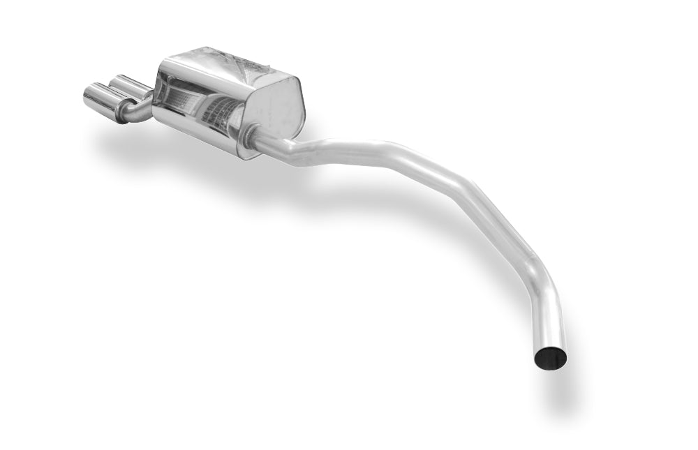 Fox passend fürRenault Megane III Schrägheck/ Coupe Endschalldämpfer - 2x80 Typ 12