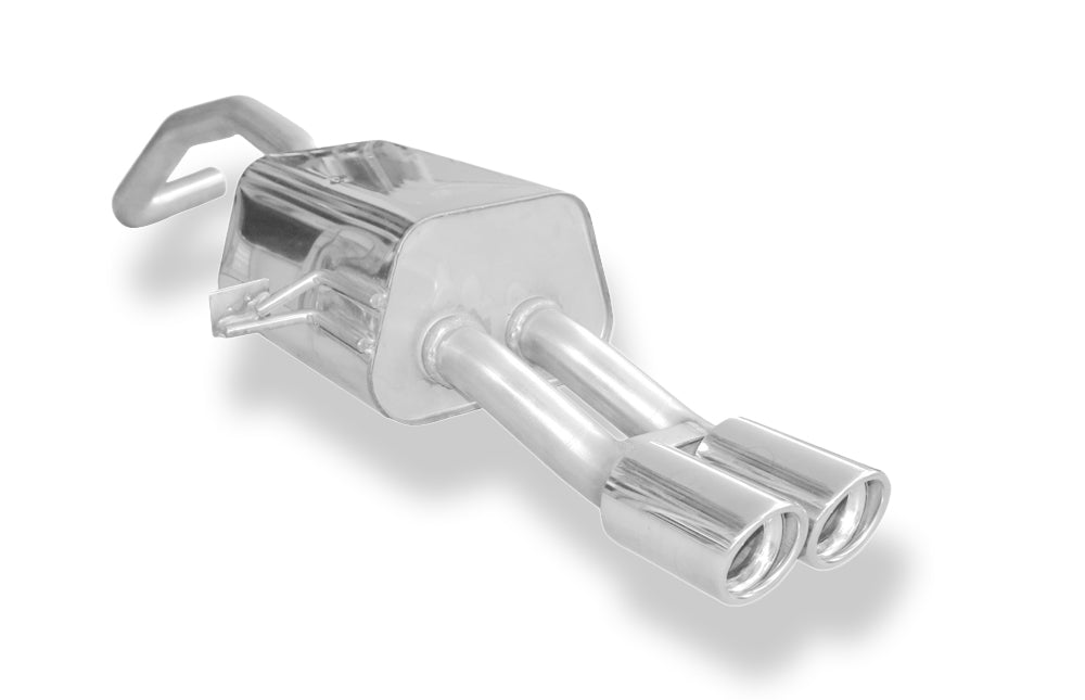 Fox passend fürRenault Megane III Schrägheck/ Coupe Endschalldämpfer - 2x80 Typ 17