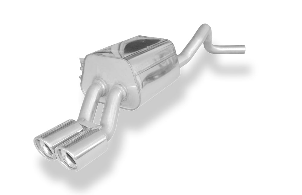 Fox passend für Renault Megane III Schrägheck/ Coupe Endschalldämpfer - 2x80 Typ 17