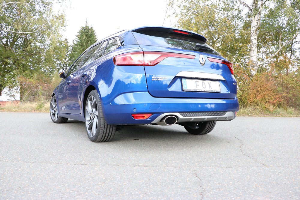 Fox passend fürRenault Megane IV Grandtour Endschalldämpfer - 140x90 Typ 32