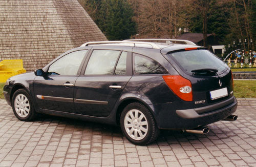 Fox passend für Renault Laguna II K74 - Grandtour Endschalldämpfer Ausgang rechts/links  - 160x80 Typ 53 rechts/links