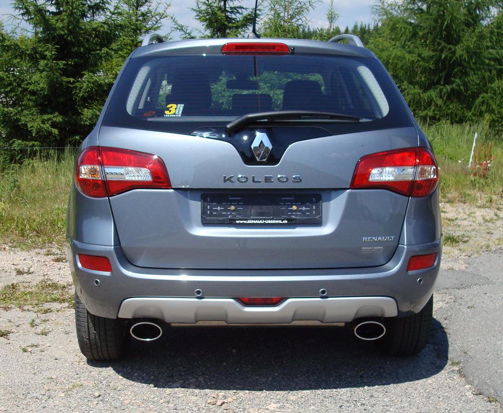 Fox passend für Renault Koleos Benzin Endschalldämpfer quer Ausgang rechts/links - 140x90 Typ 44 rechts/links