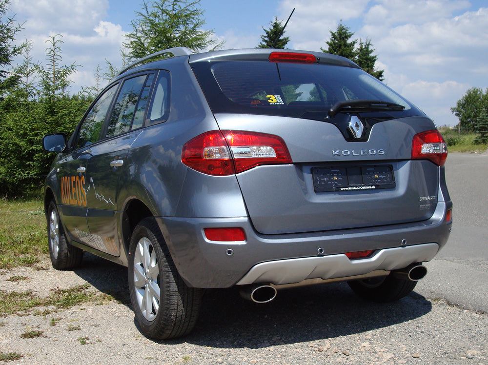 Fox passend fürRenault Koleos Benzin Endschalldämpfer quer Ausgang rechts/links - 140x90 Typ 44 rechts/links