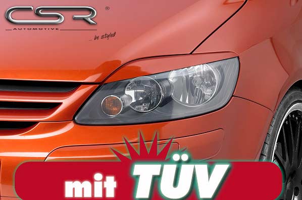 CSR Scheinwerferblenden für VW Golf Plus / Crossgolf SB044