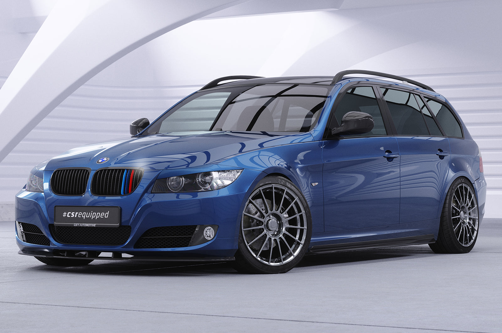 CSR Scheinwerferblenden für BMW E90 / E91 3er SB056