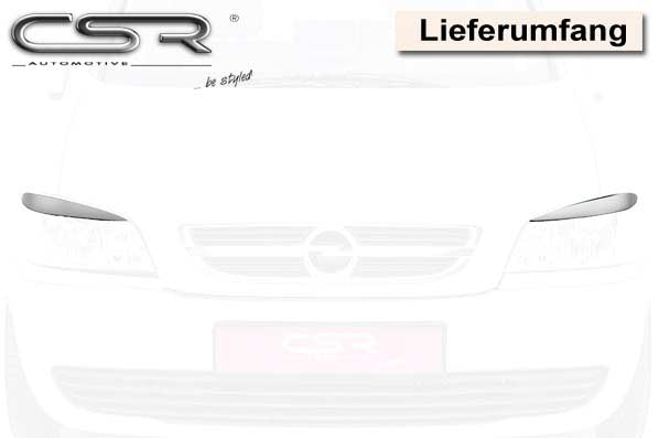 CSR Scheinwerferblenden für Opel Zafira A SB079