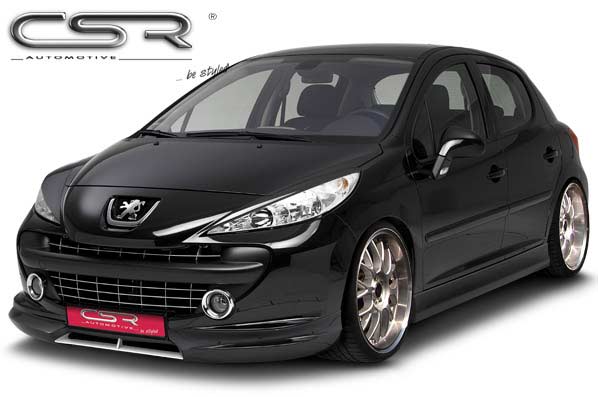 CSR Scheinwerferblenden für Peugeot 207 SB092